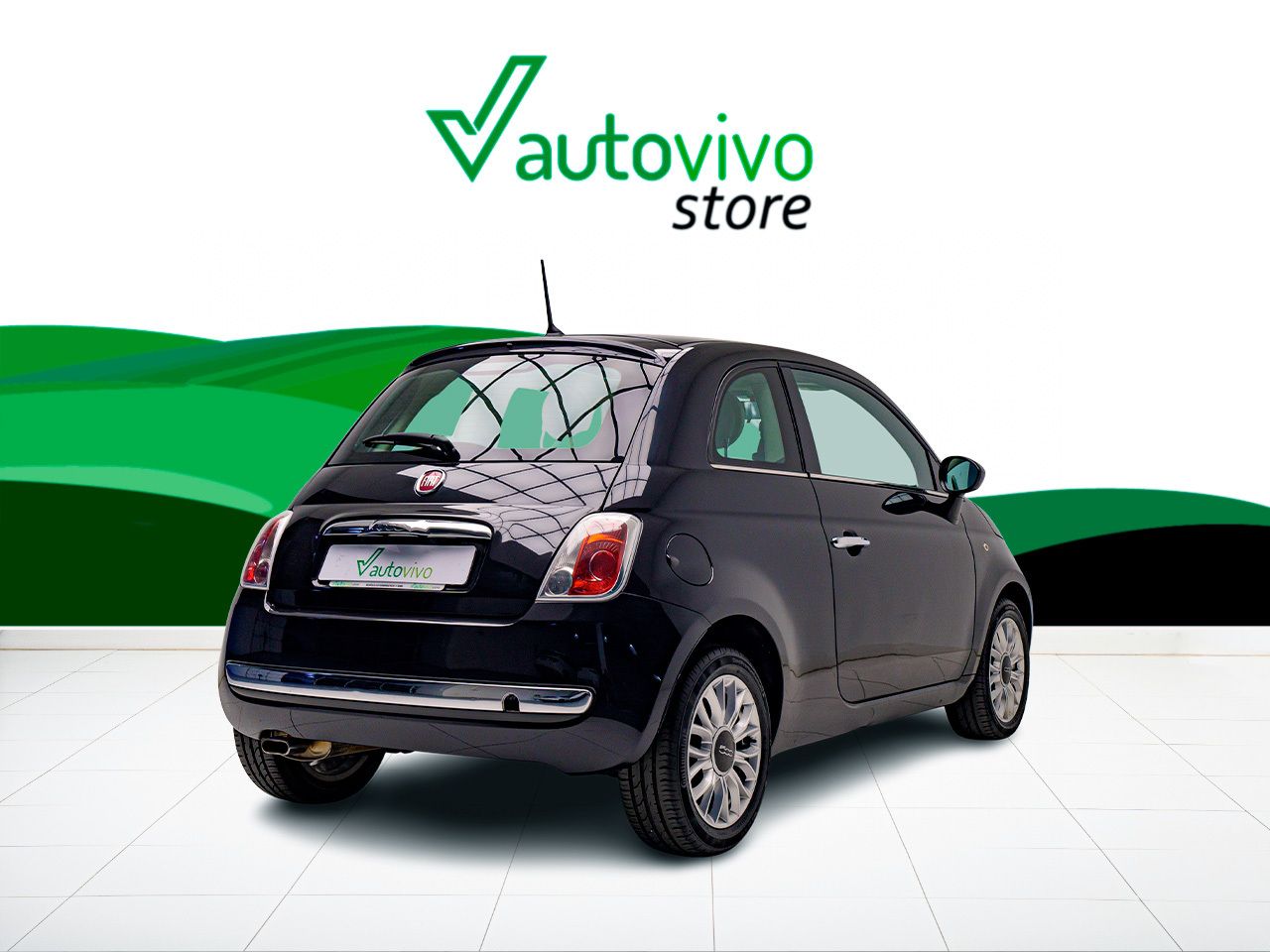 Fiat 500 CABRIO LOUNGE 1.2 69 CV 2P - foto 2