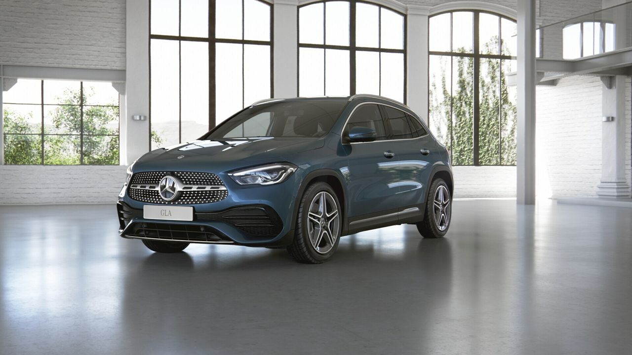 Coche hibrido enchufable 203cv  de segunda mano - mercedes gla 2023 /