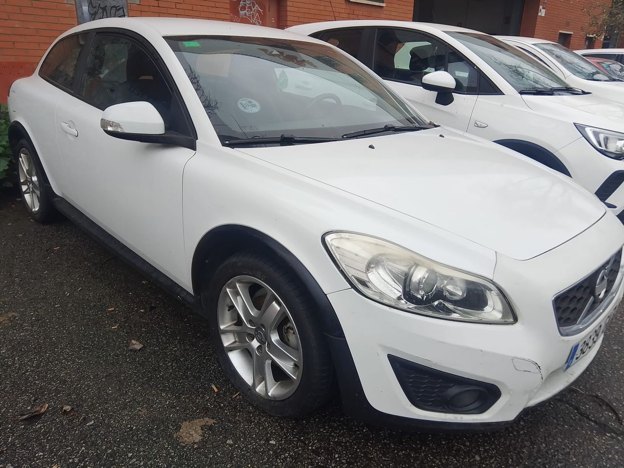 Volvo blanco  de segunda mano - volvo c30 2010 /
