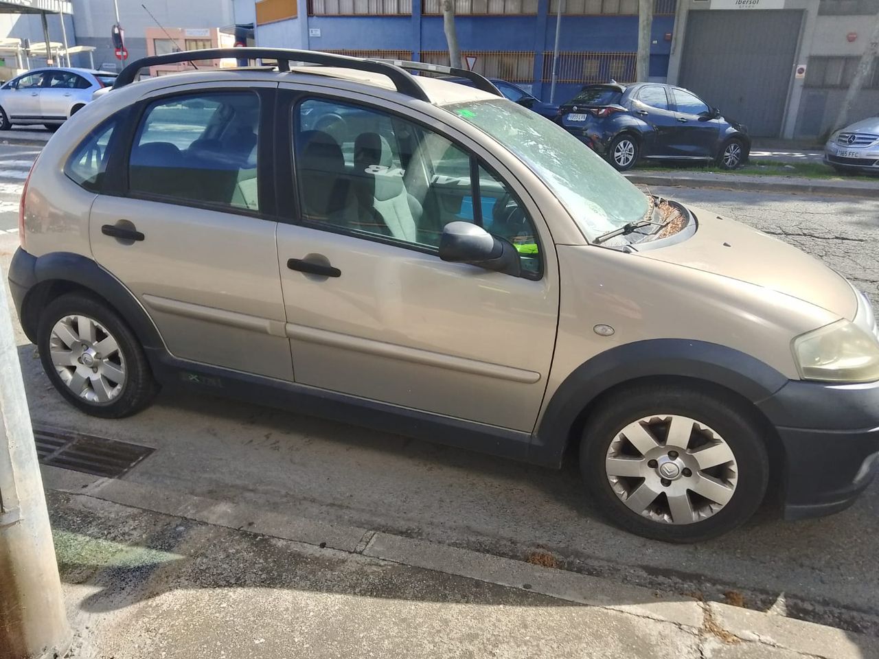 Citroen c3 gris  de segunda mano - citroën c3 2004 /
