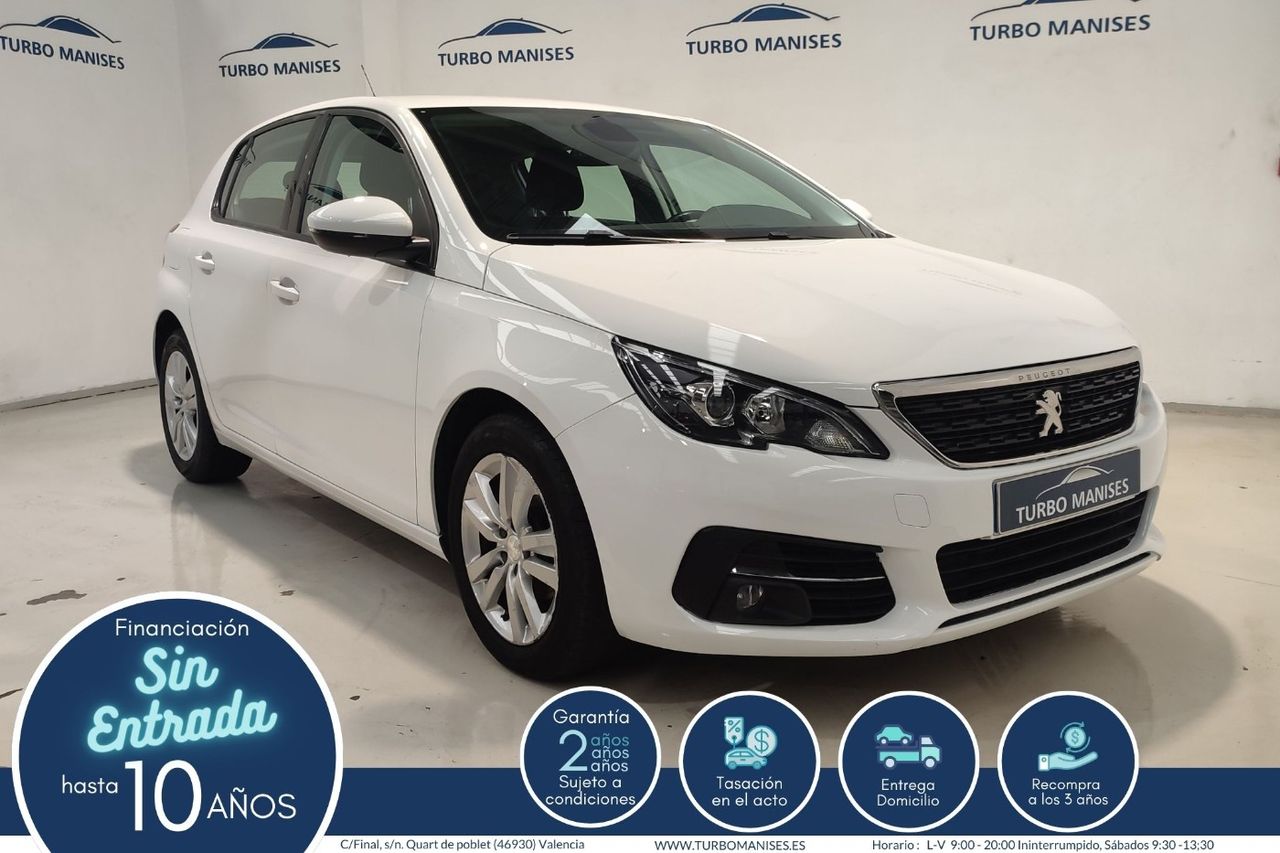 Peugeot 308 2020 diesel blanco  de segunda mano - peugeot 308 2021 /