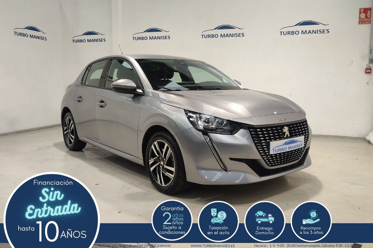 Peugeot 208 2023 gris  de segunda mano - peugeot 208 2020 /