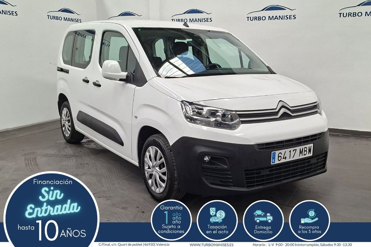 Citroën Berlingo Talla M BlueHDi 100 S&S LIVE PACK