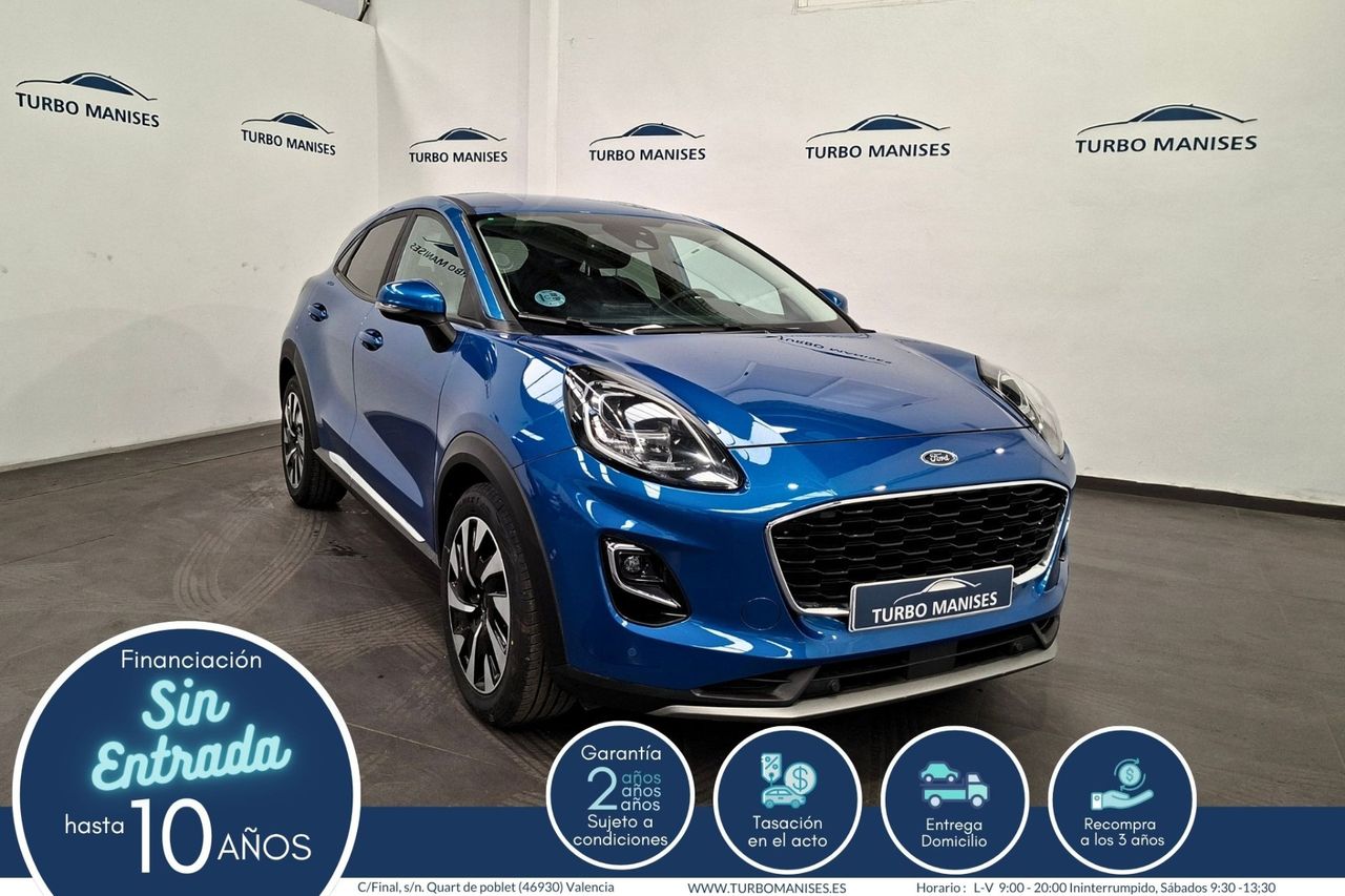Ford Puma 1.0 EcoBoost 125cv Titanium MHEV Auto