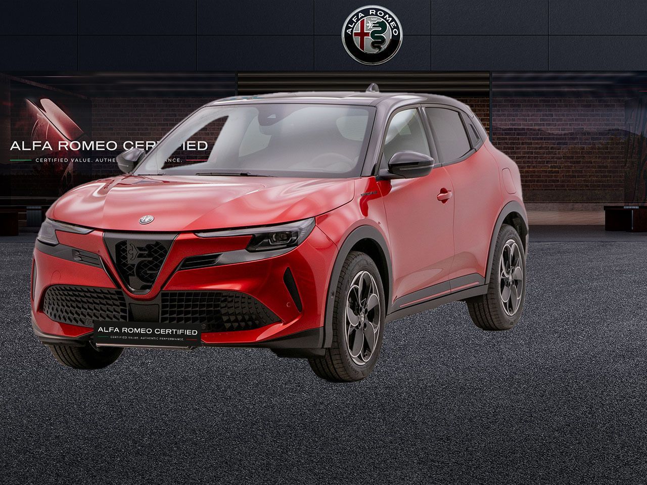 Automovil automatico negro  de segunda mano - alfa romeo junior 2024 /