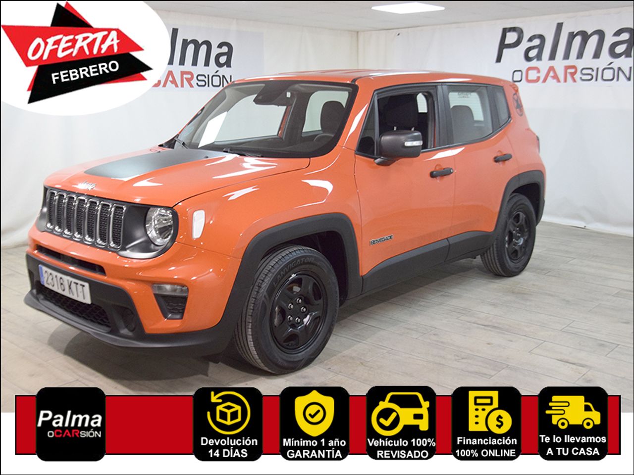 Jeep Renegade ocasión segunda mano 2019 Gasolina por 18.990€ en Valencia