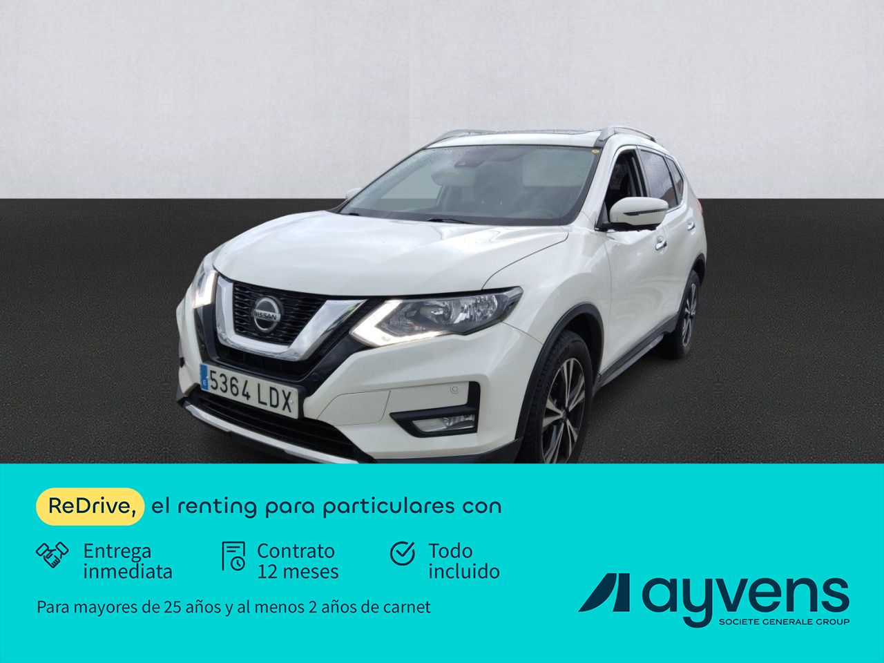 Neumaticos seminuevos 25535r18 para coche  de segunda mano - nissan x-trail 2020 /