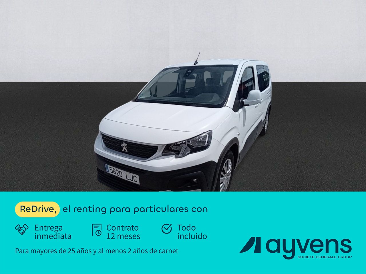 Neumaticos seminuevos  de segunda mano - peugeot rifter 2020 /