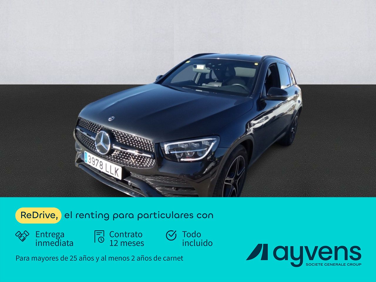 Mercedes glc diesel 163cv  de segunda mano - mercedes glc 2020 /