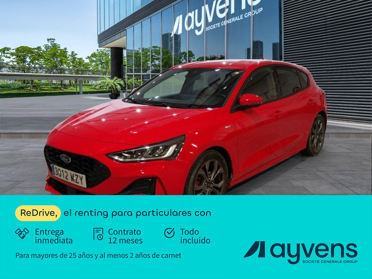 Ford Focus St-line 1.0t Ecoboost Mhev 92kw (125cv)