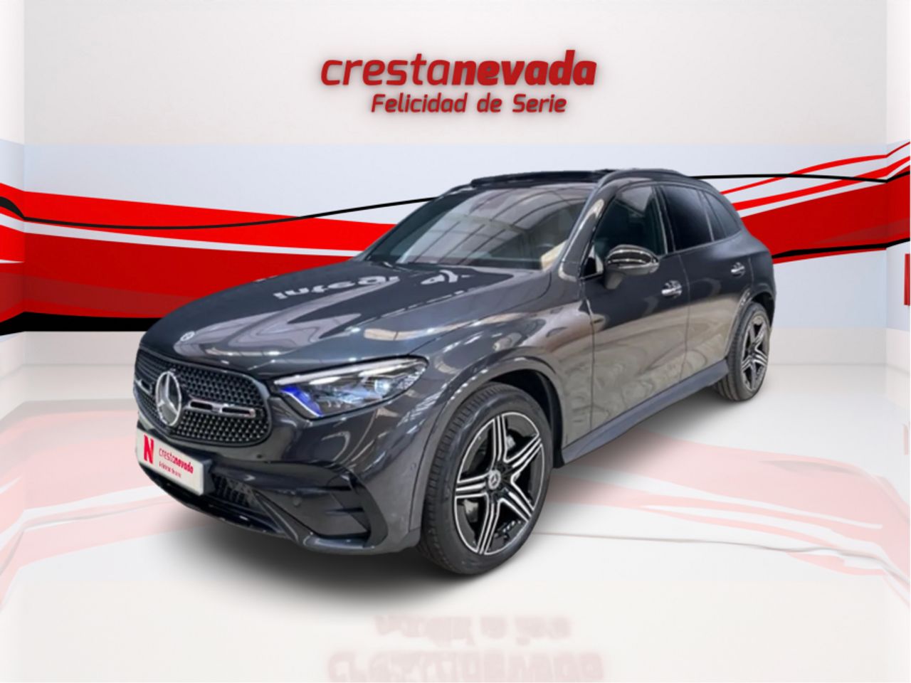 Coche hibrido con camara 360  de segunda mano - mercedes glc 2023 /