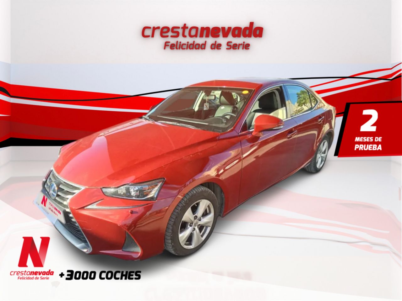 Coche hibrido 1991cc  de segunda mano - lexus is 2020 /