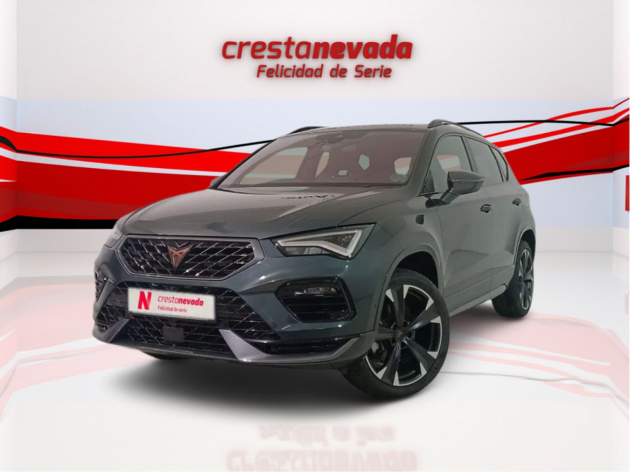 Vehiculo de segunda mano con sensores de aparcamiento  de segunda mano - cupra ateca 2024 /