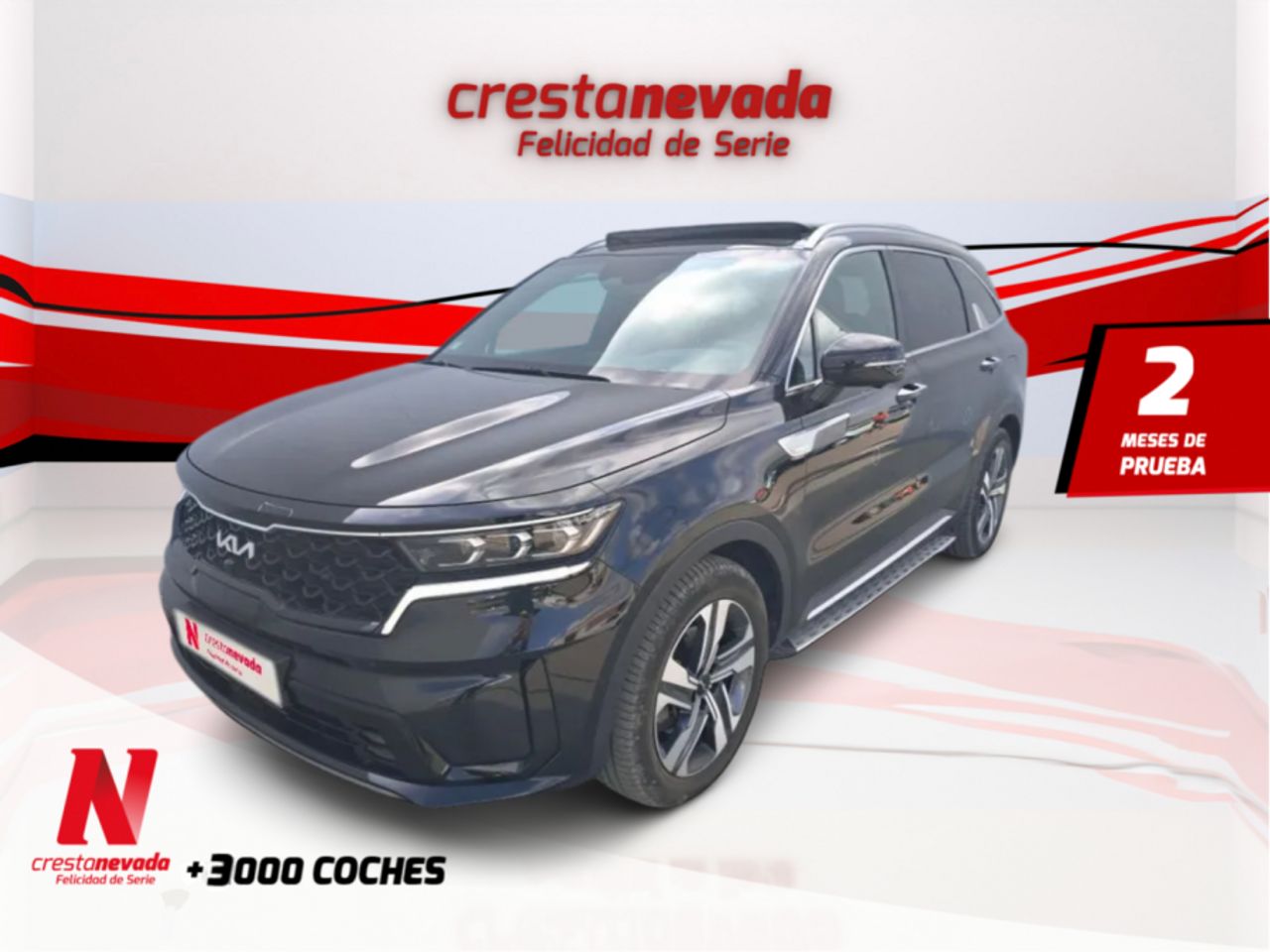 Coche hibrido enchufable 203cv  de segunda mano - kia sorento 2021 /
