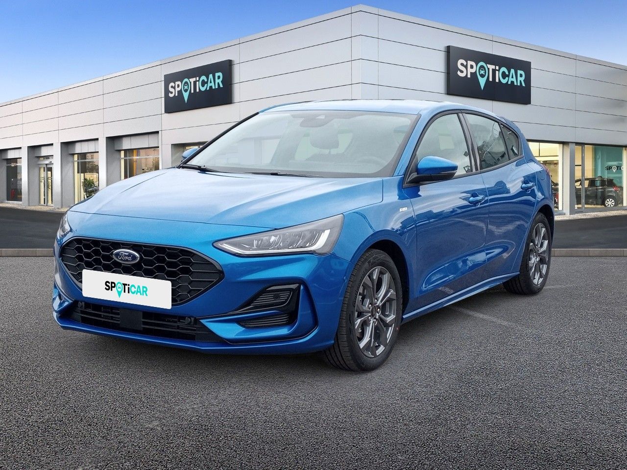 Ford focus azul 5 puertas  de segunda mano - ford focus 2025 /
