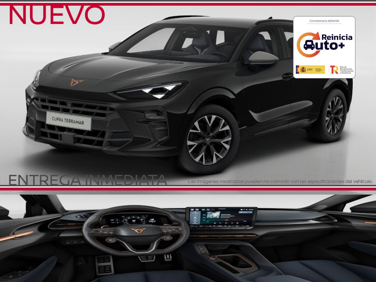 Pisos nuevo  de segunda mano - cupra terramar 2025 /