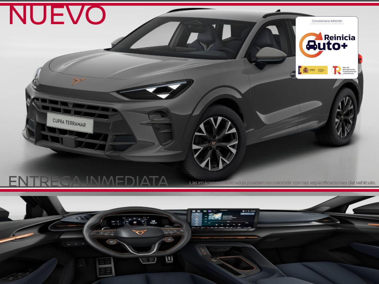 Pisos nuevo  de segunda mano - cupra terramar 2025 /