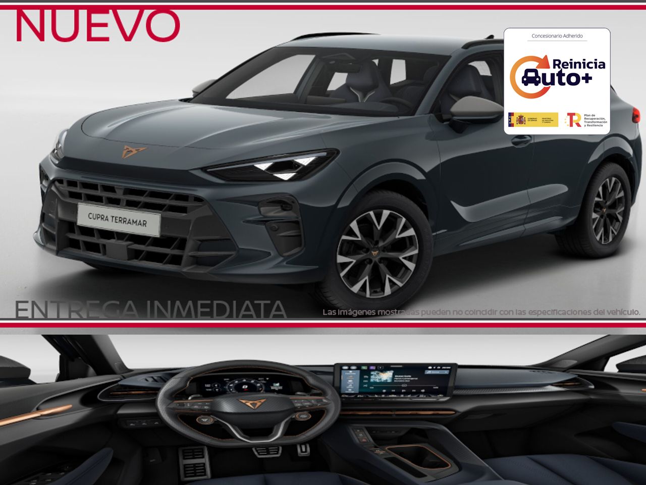 Pisos nuevo  de segunda mano - cupra terramar 2025 /