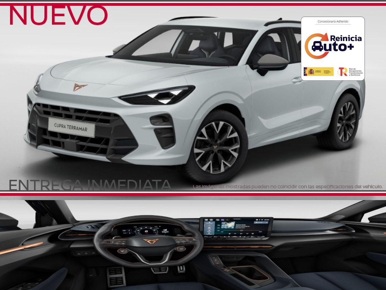 Pisos nuevo  de segunda mano - cupra terramar 2025 /