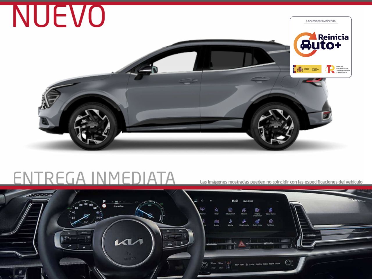 Recuperacion despues de una separacion  de segunda mano - kia sportage 2025 /