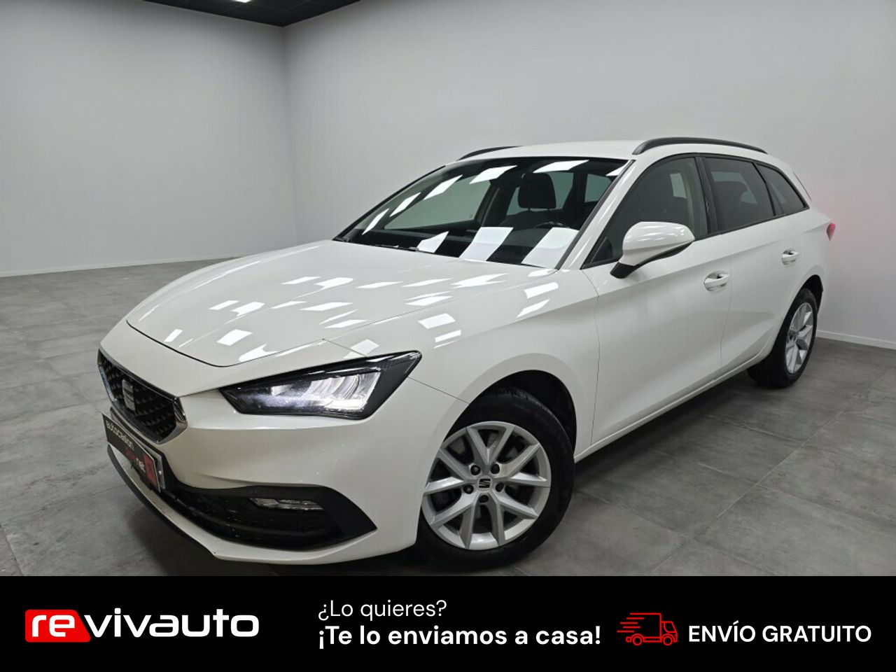 Golf diesel 150cv  de segunda mano - seat leon 2021 /