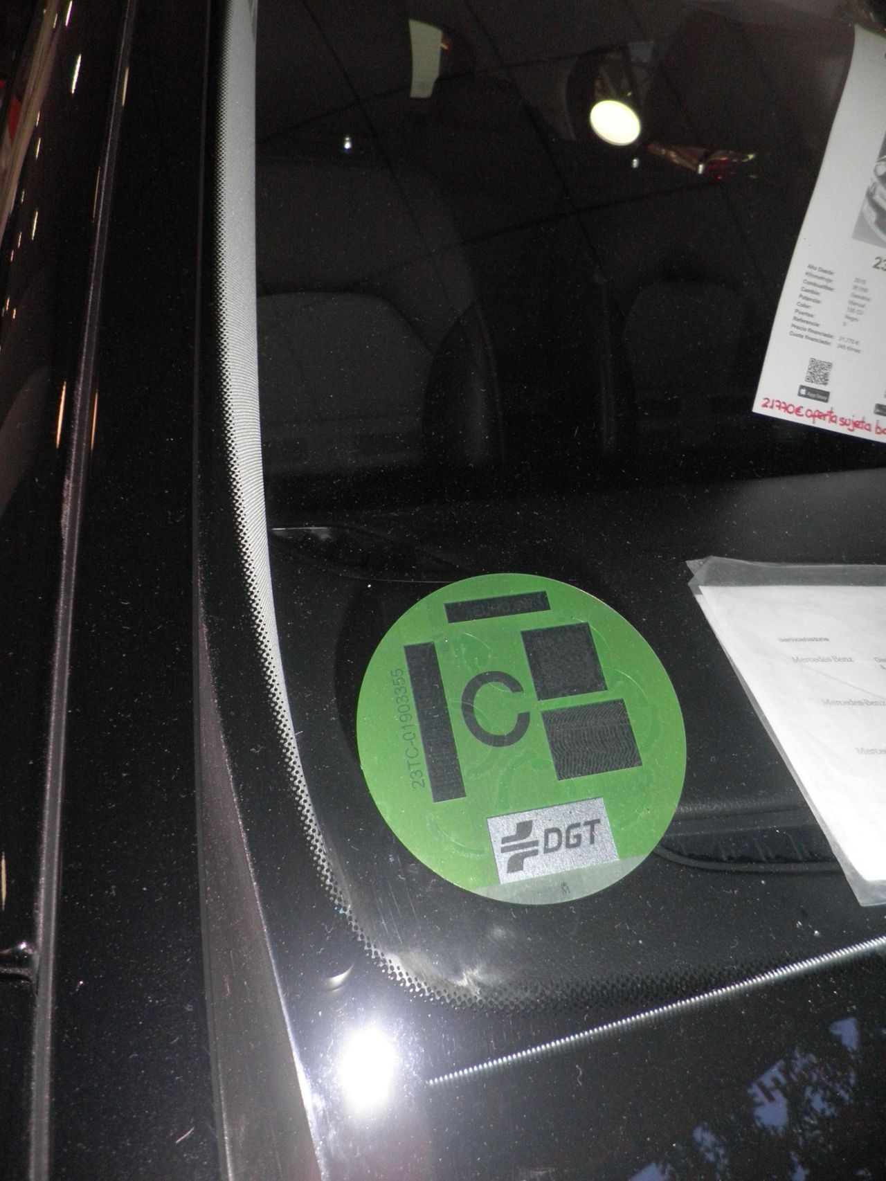 Mercedes Clase B 180 Etiq. Amb. VERDE C EURO 6 sólo 68.000 Km. - Foto 14