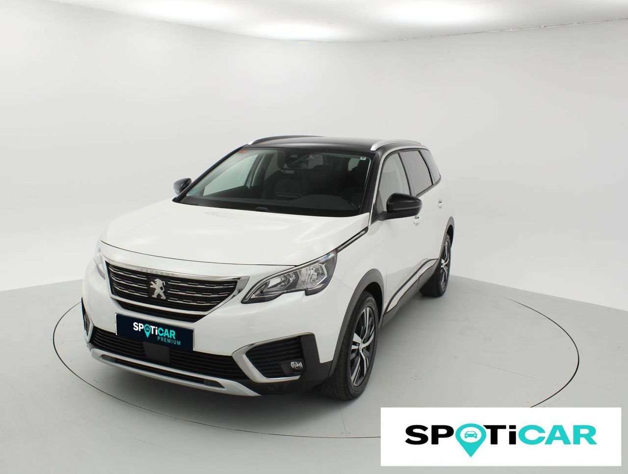 Peugeot 5008 blanco con 7 plazas  de segunda mano - peugeot 5008 2018 /