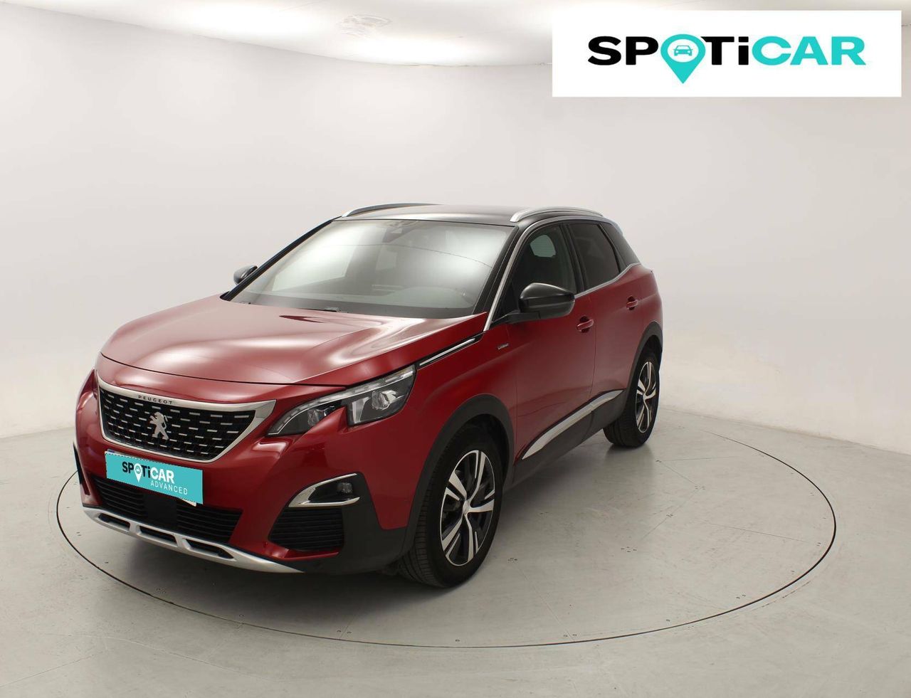 Peugeot 3008 2019 de color rojo  de segunda mano - peugeot 3008 2020 /