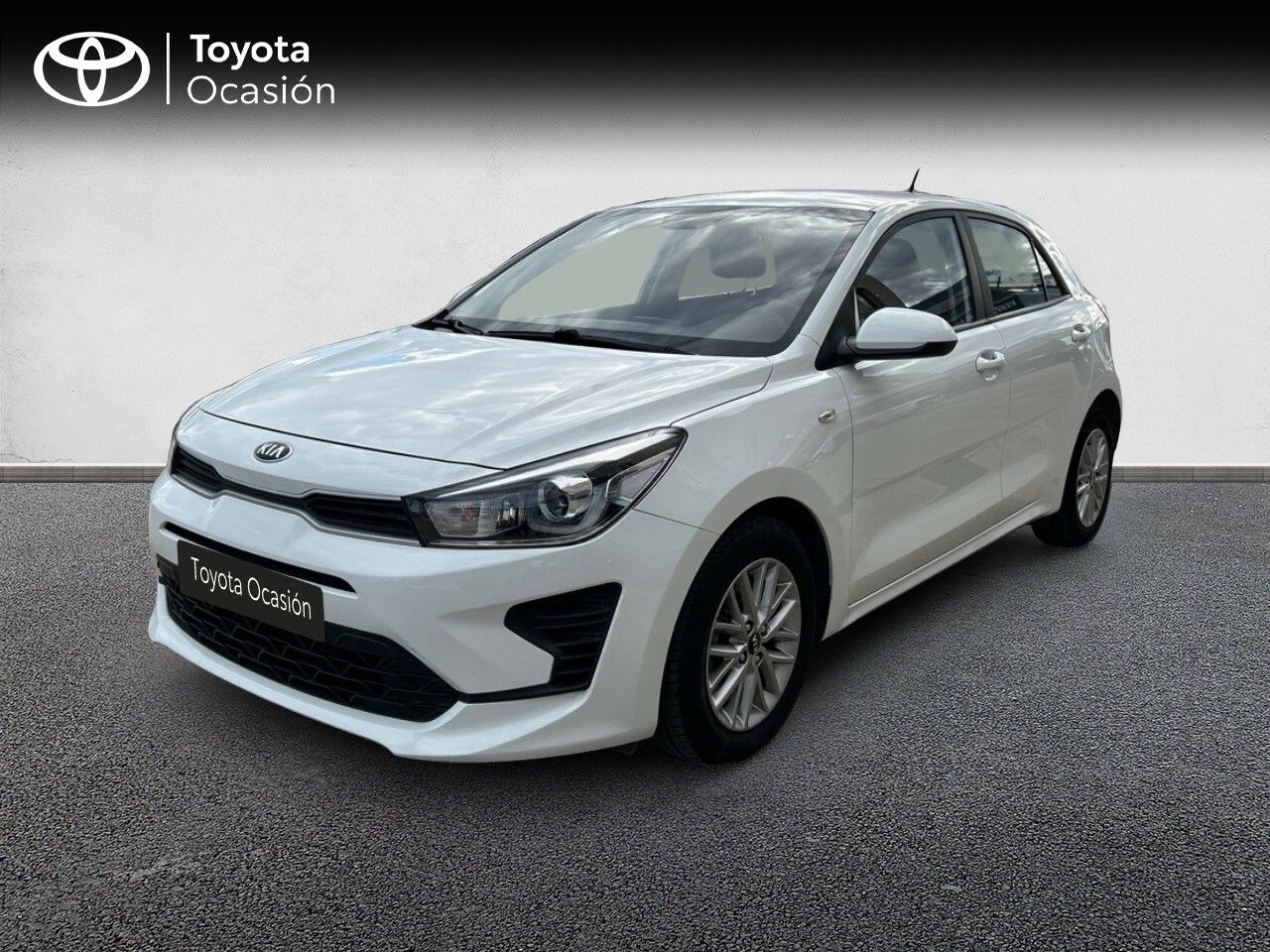 Kia rio blanco 5 puertas  de segunda mano - kia rio 2020 /