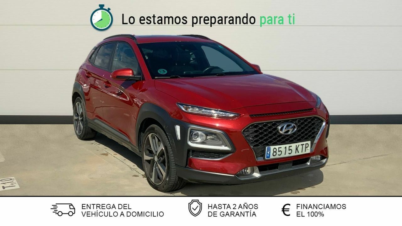 Hyundai tucson con levas en el volante  de segunda mano - hyundai kona 2019 /