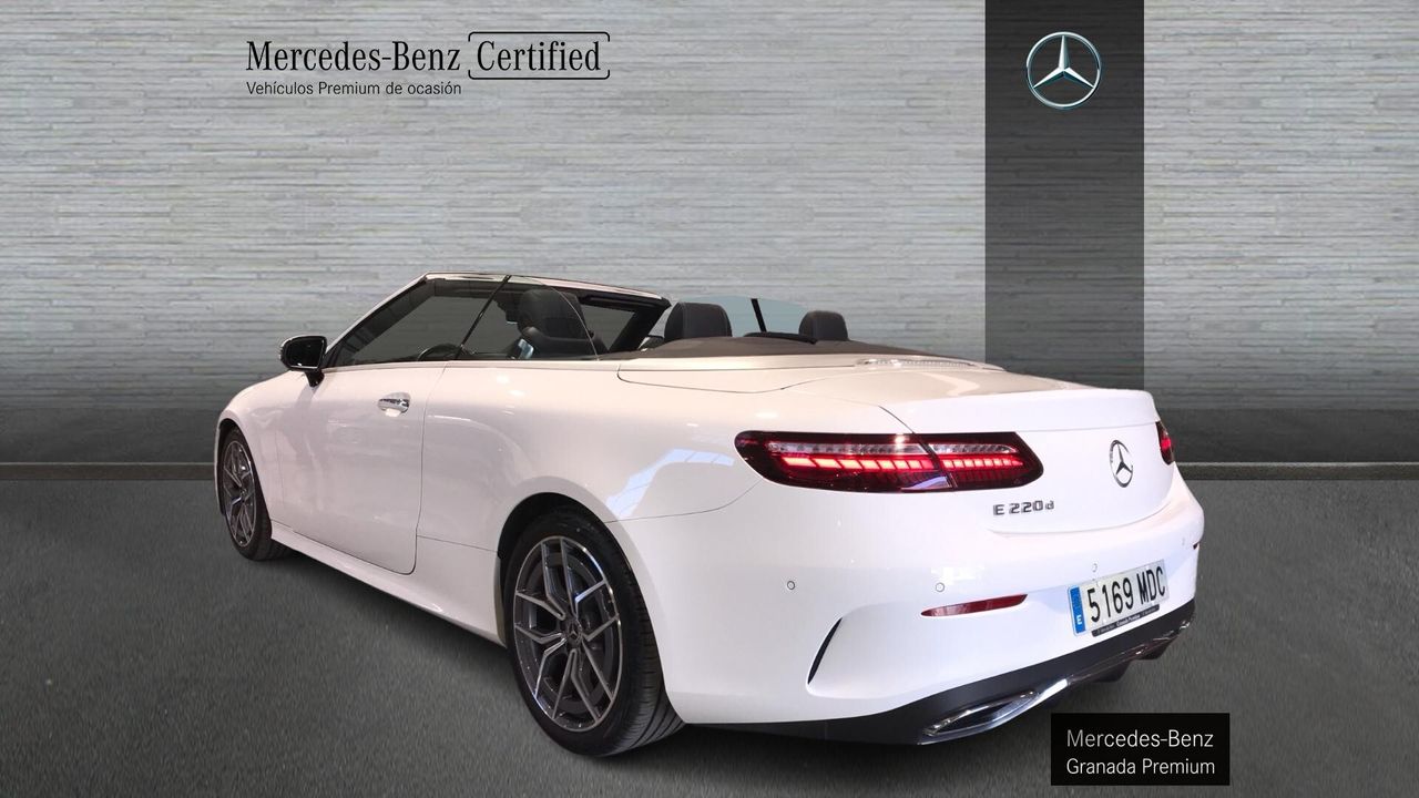 Mercedes Clase E E 220 D CABRIO AMG LINE - foto 4