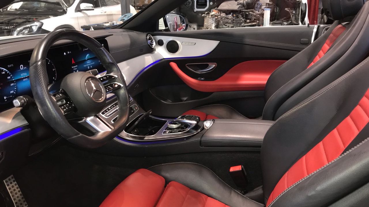 Mercedes Clase E E 220 D CABRIO AMG LINE - foto 6