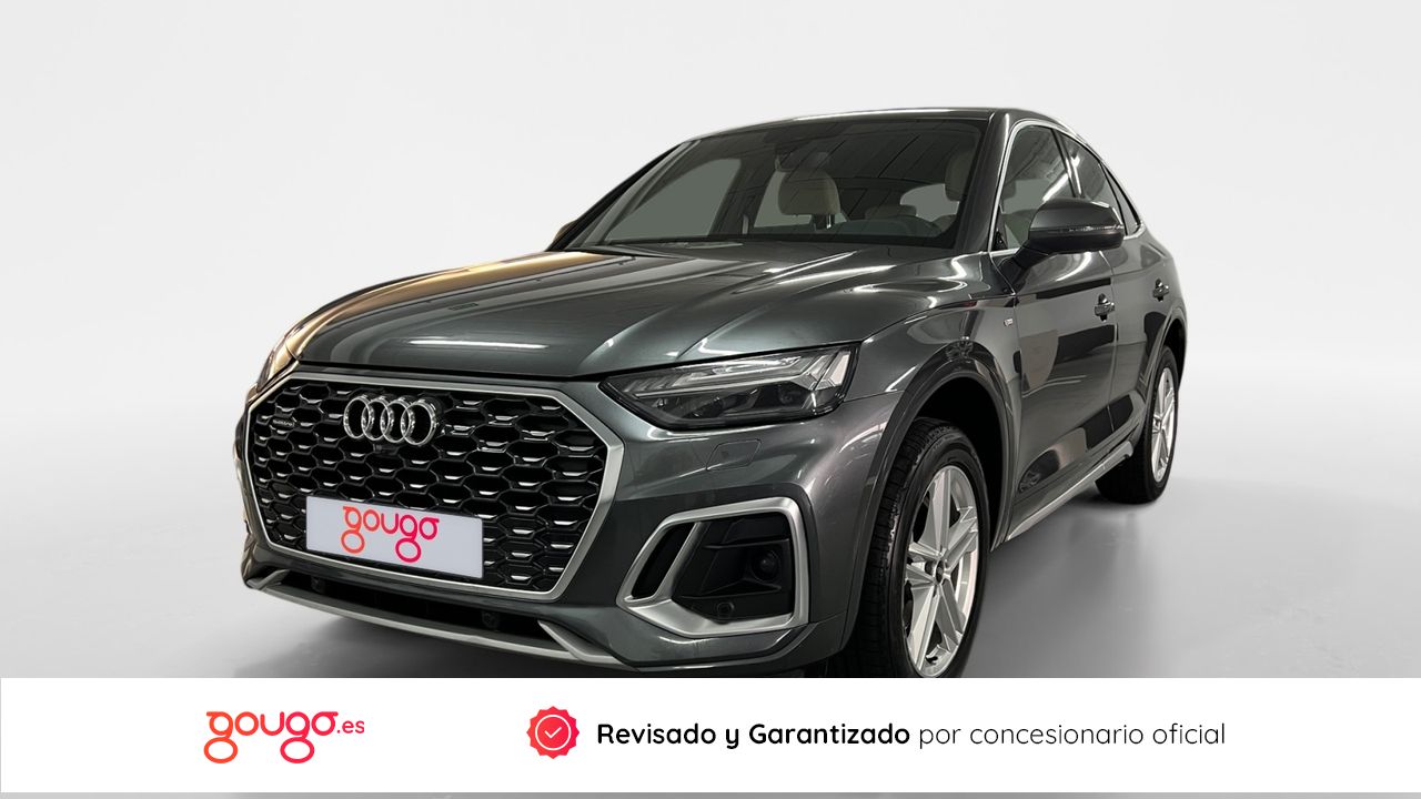 Sillon cuero marron  de segunda mano - audi q5 2021 /