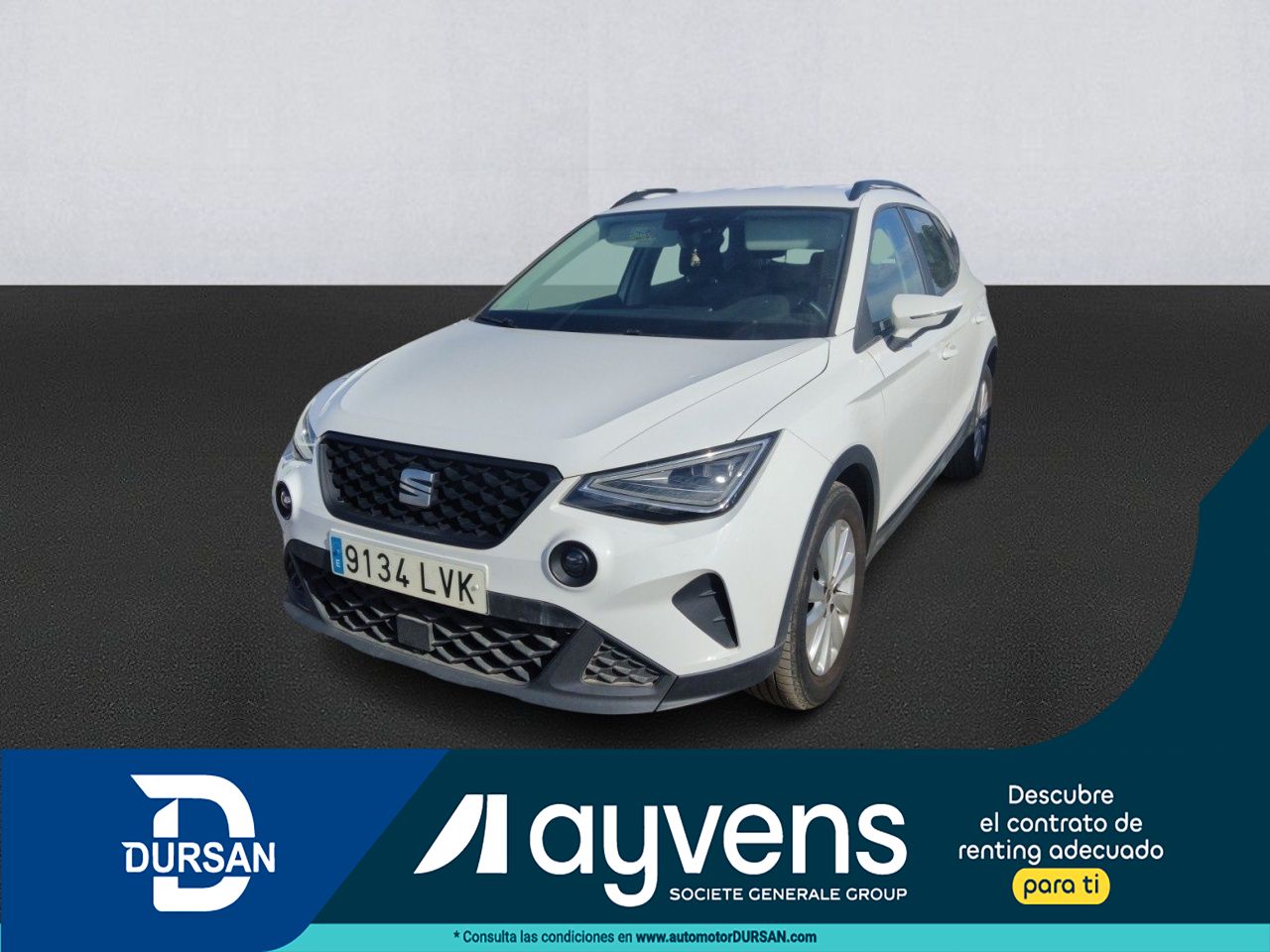 Seat ateca blanco 5 puertas  de segunda mano - seat arona 2021 /
