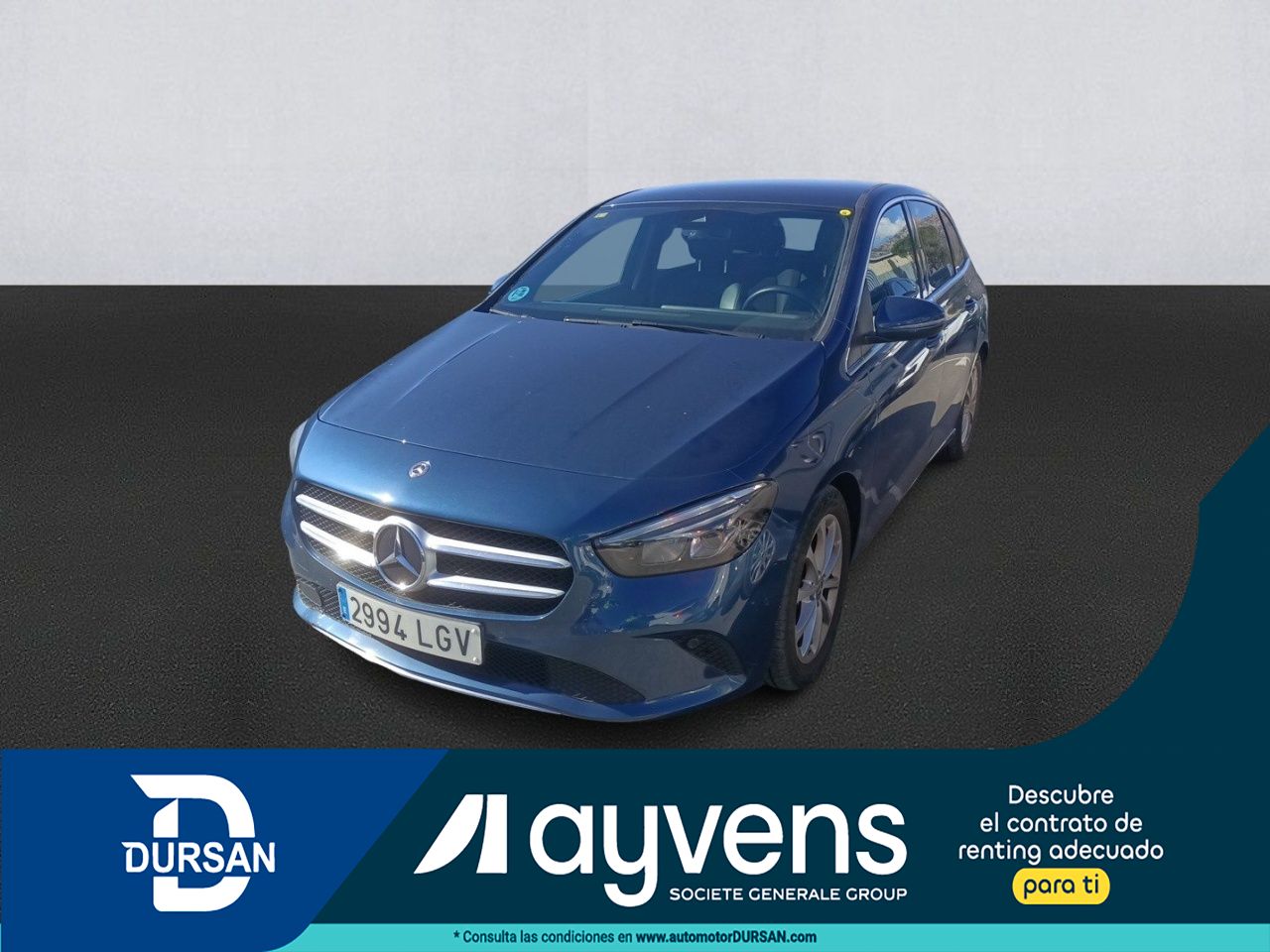 Coche mercedes clase b azul  de segunda mano - mercedes clase b 2020 /
