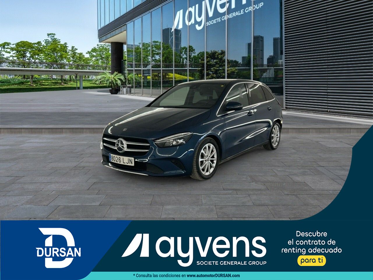 Coche mercedes clase b azul  de segunda mano - mercedes clase b 2020 /