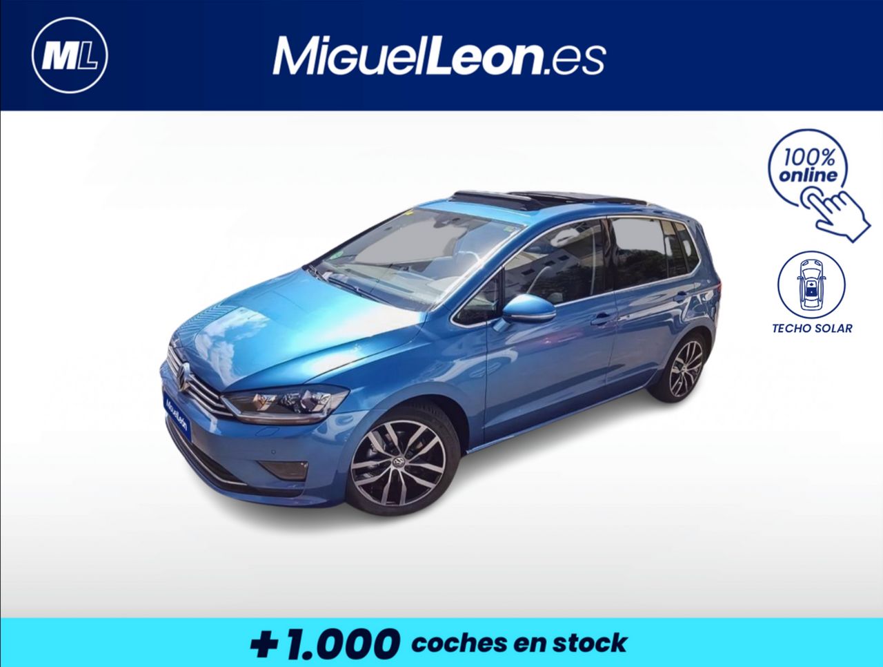 foto de volkswagen golf sportsvan 2016 de segunda mano