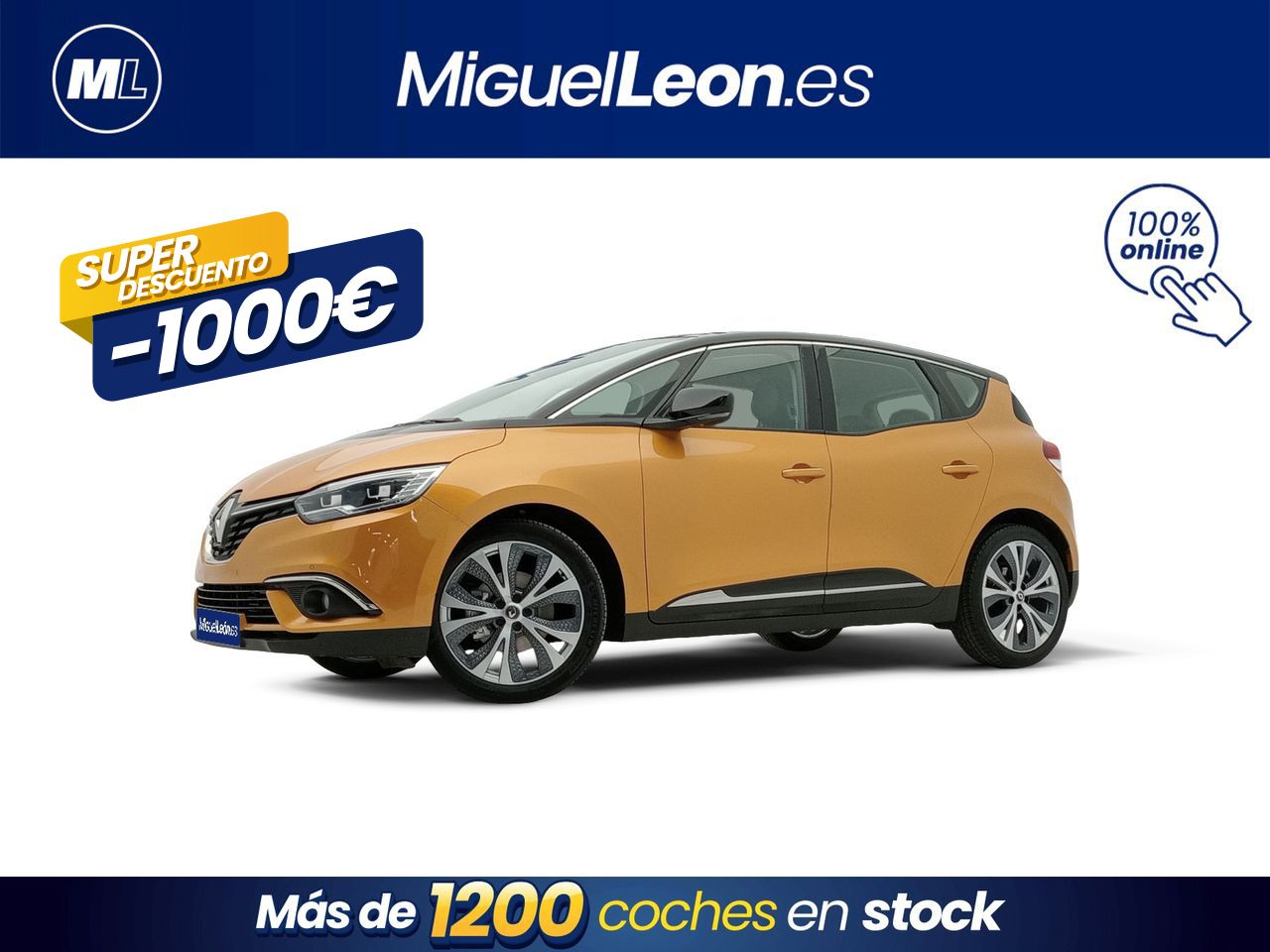 Nave preparada como  de segunda mano - renault scénic 2018 /
