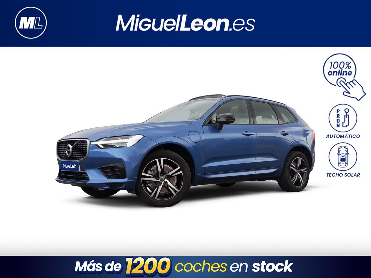 Volvo xc60 t6 hibrido enchufable  de segunda mano - volvo xc60 2020 /