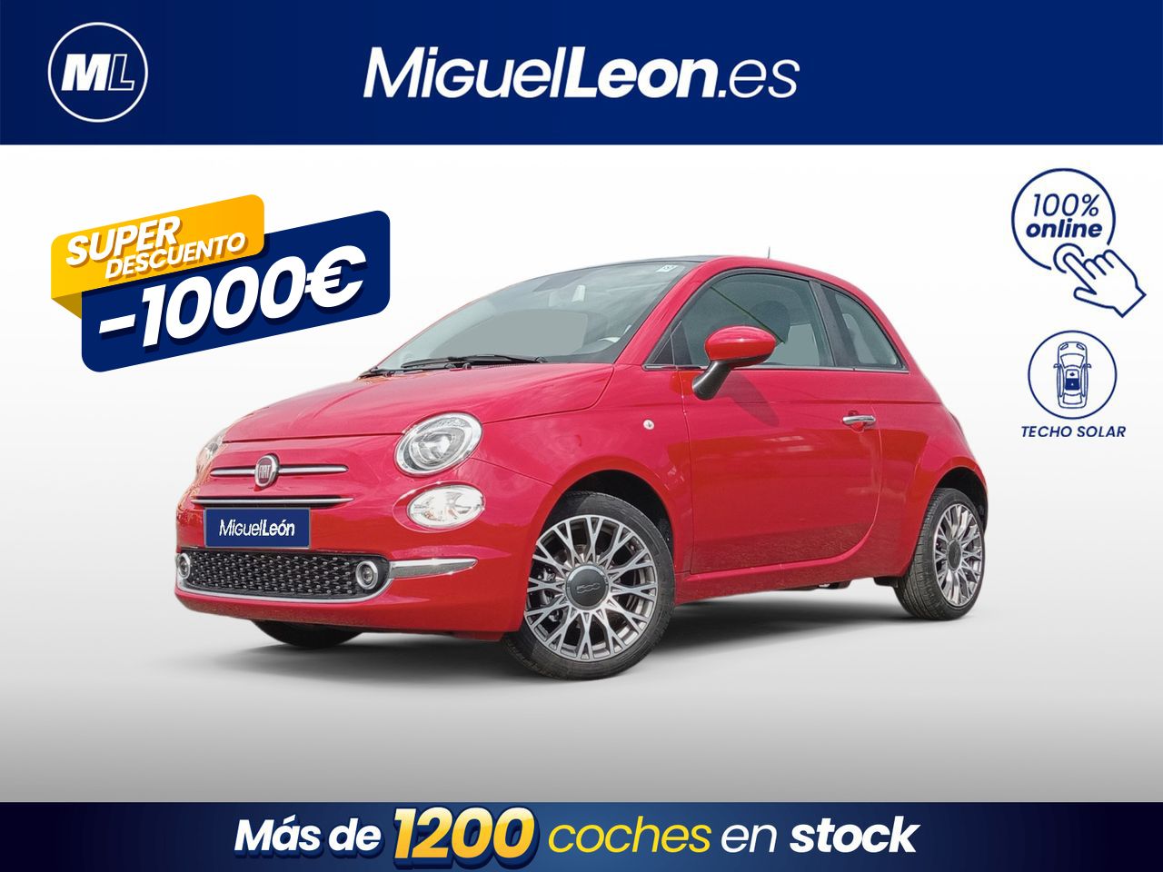 Tu nave  de segunda mano - fiat 500 2022 /