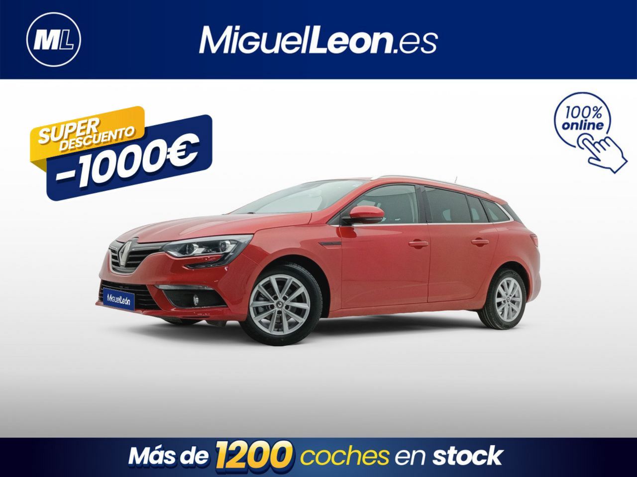 Renault captur 5 puertas  de segunda mano - renault megane 2019 /