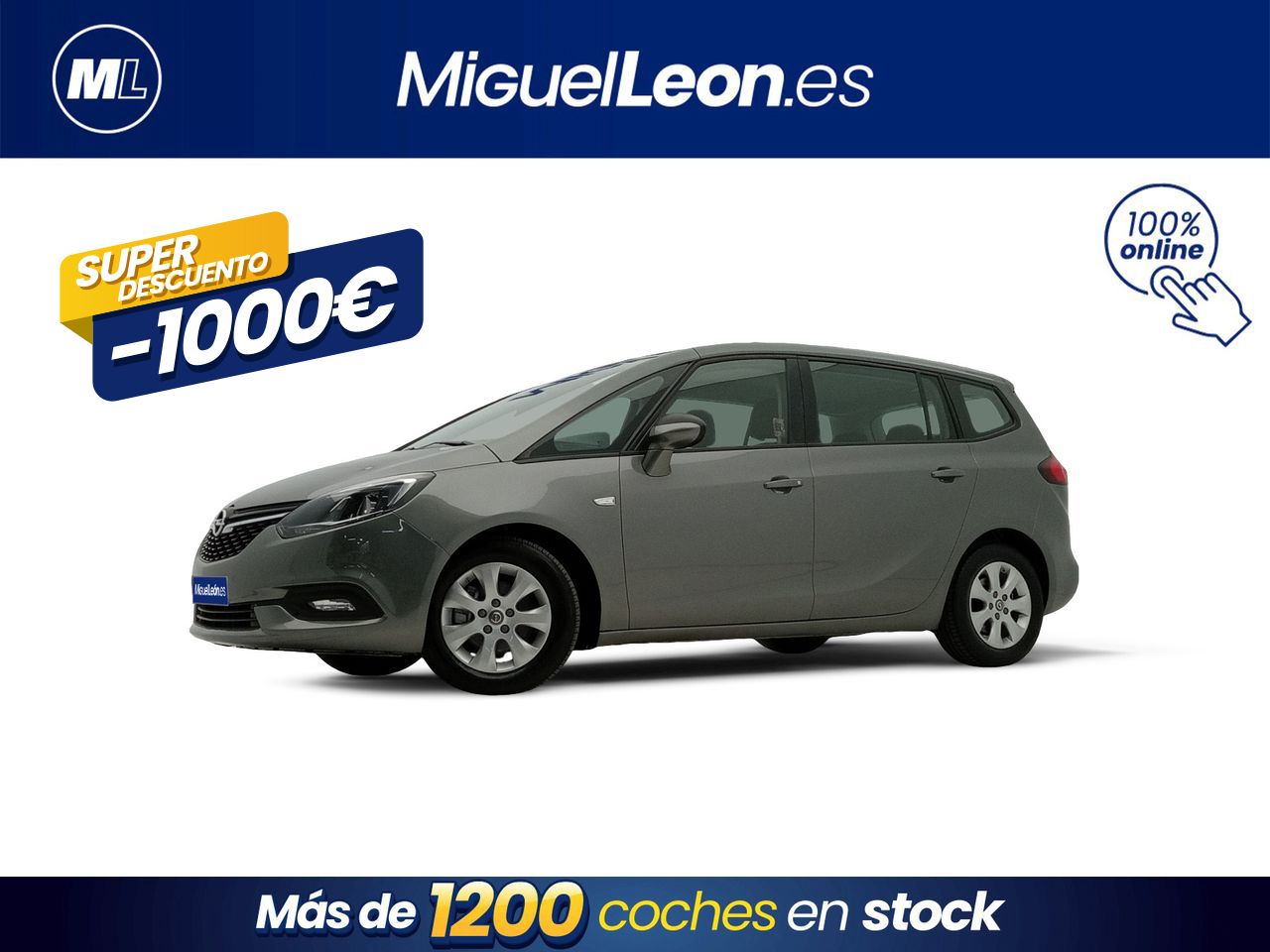 Zafira opel 5 puertas  de segunda mano - opel zafira tourer    2018 /