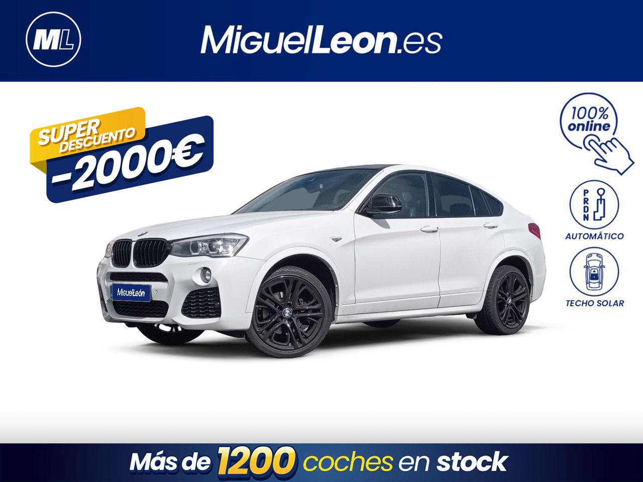 Tu nave  de segunda mano - bmw x4 2018 /
