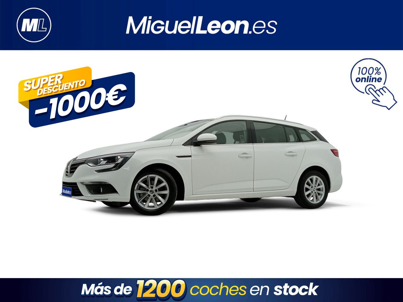 Traspasa  de segunda mano - renault megane 2019 /
