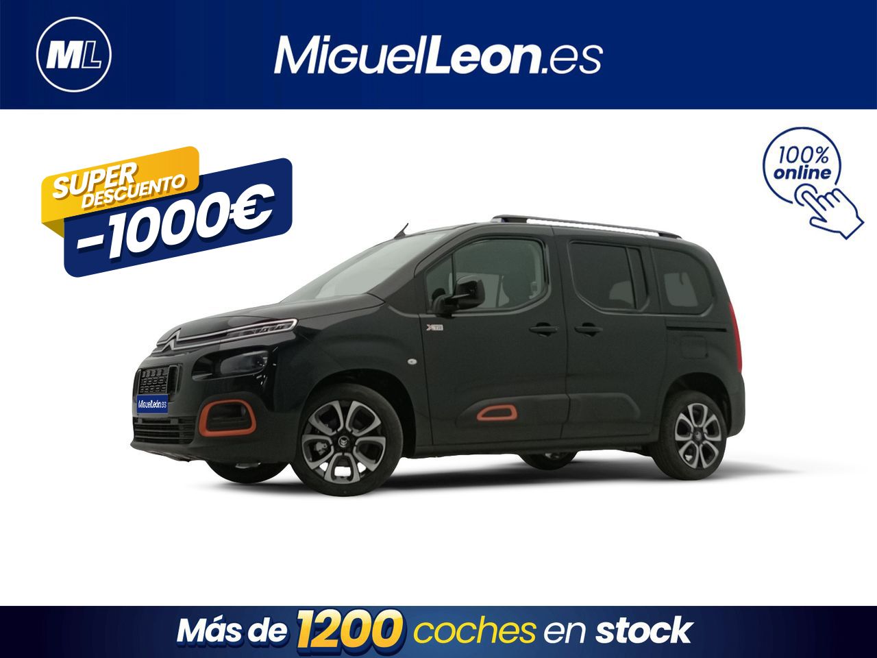 Citroen berlingo 2021  de segunda mano - citroën berlingo 2021 /