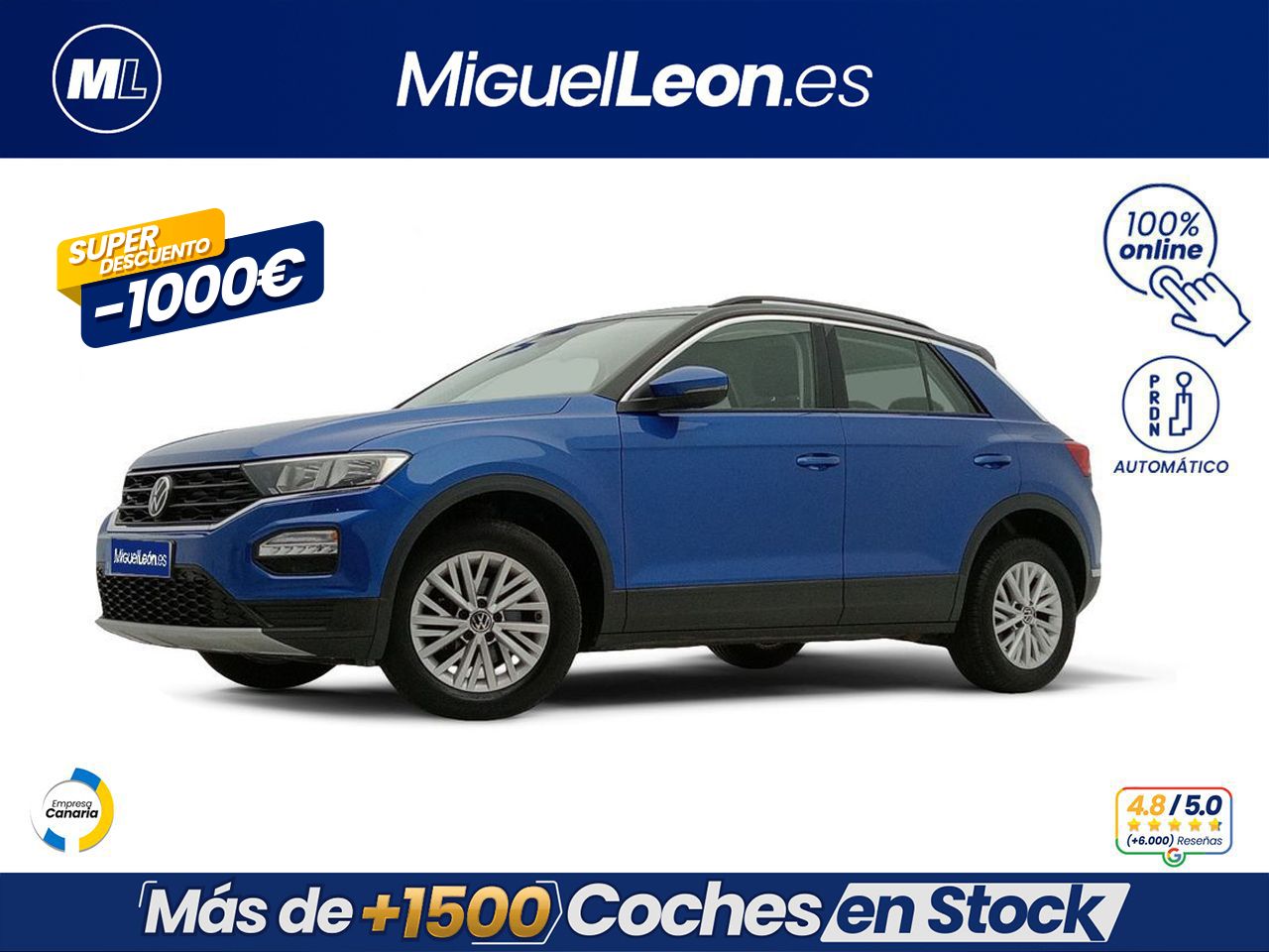 Volkswagen T-Roc Advance 1.5 TSI 110kW (150CV) DSG