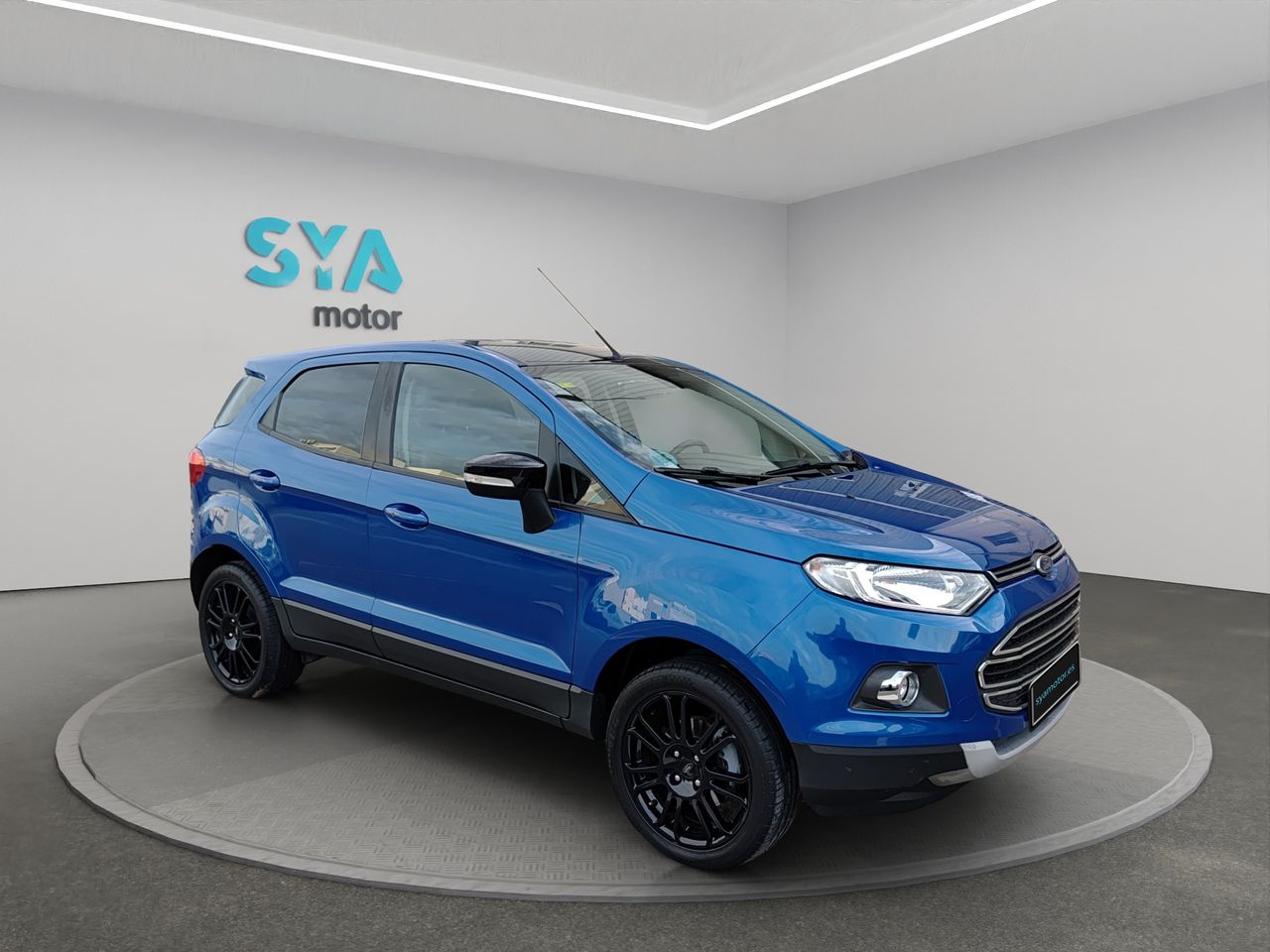 Ford focus azul 5 puertas  de segunda mano - ford ecosport 2018 /