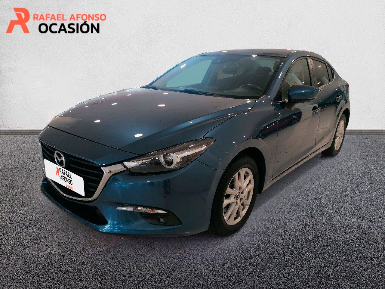 Mazda 2 azul 5 puertas  de segunda mano - mazda 3 2018 /