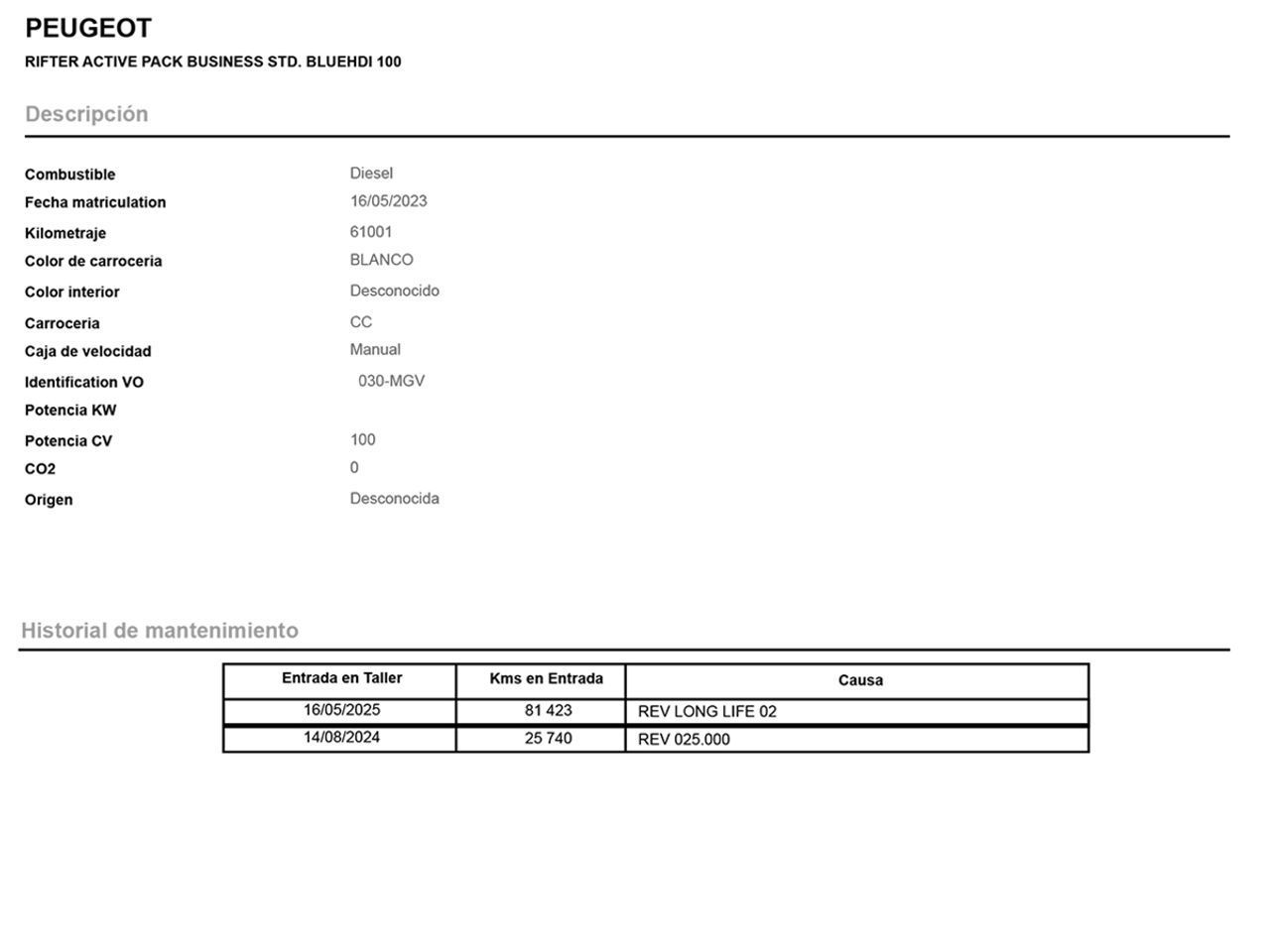 Peugeot Rifter Active Pack Business Standard - foto 22