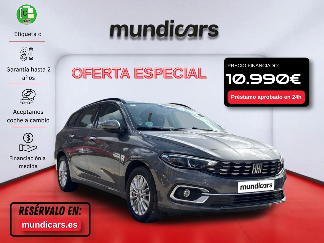 Fiat Tipo SW Life 1.0 73kW (100CV) - Foto 2